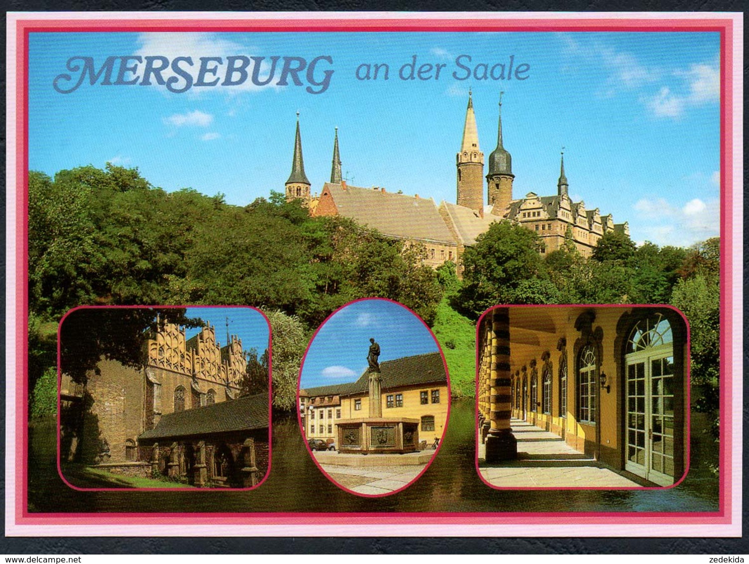 D1042 - TOP Merseburg - Bild Und Heimat Reichenbach - Qualitätskarte - Merseburg