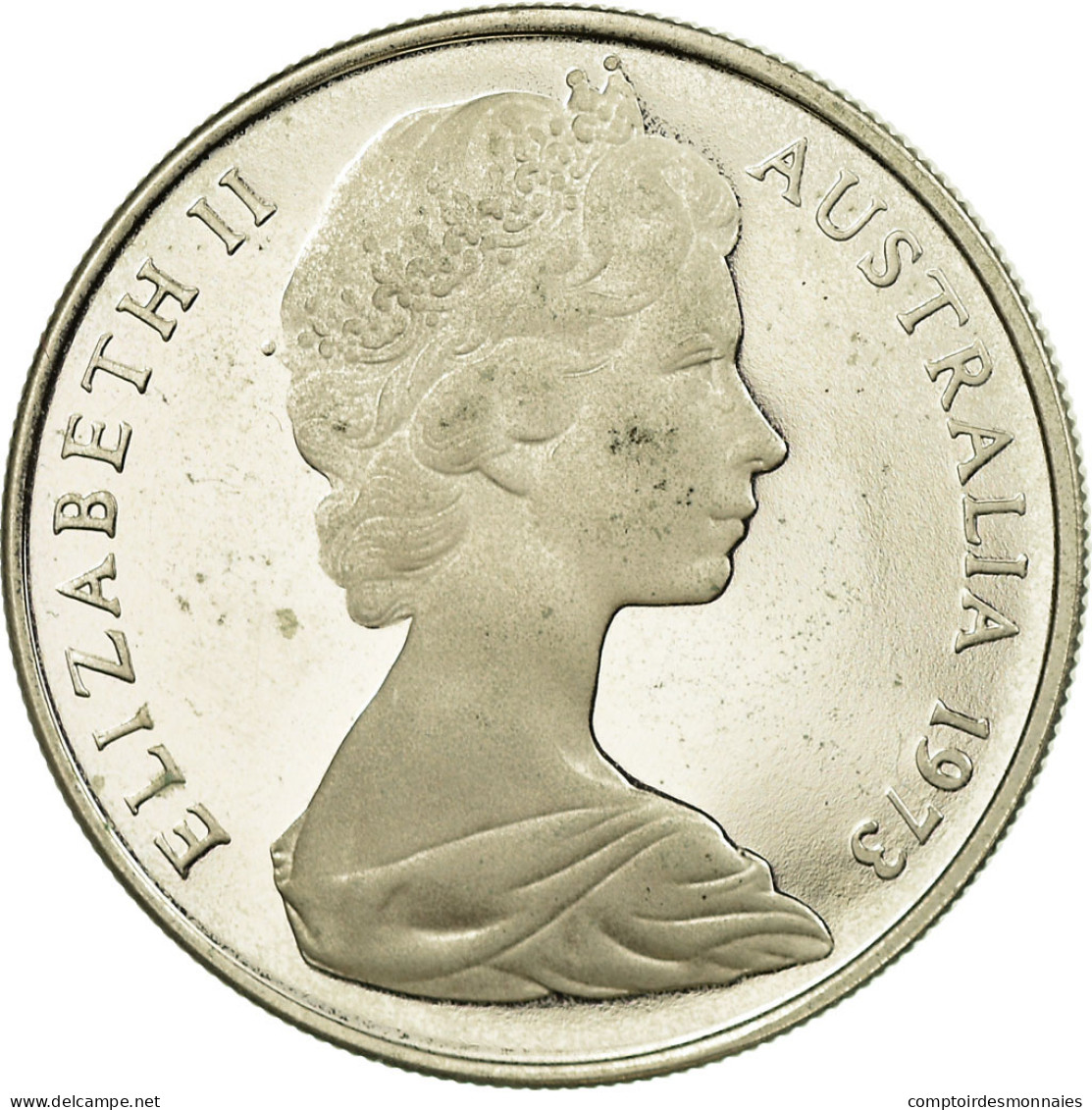 Monnaie, Australie, Elizabeth II, 10 Cents, 1973, Proof, SUP, Copper-nickel - 10 Cents