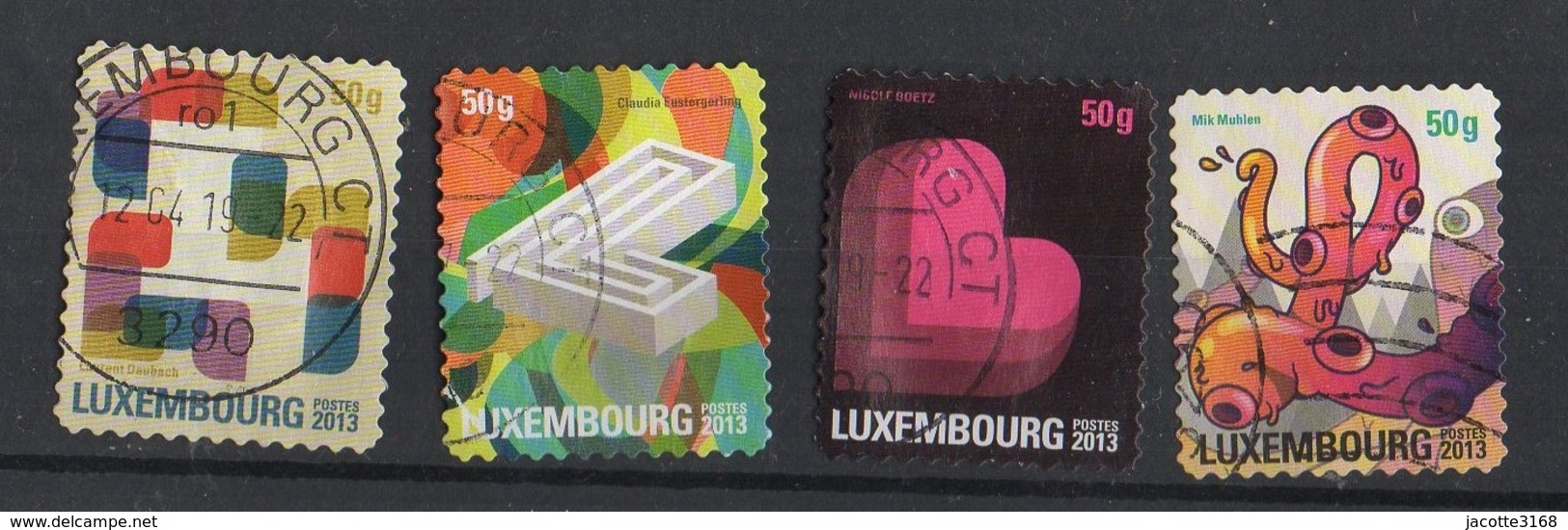 Luxembourg  2013   MI  /  1977 - 1975 - 1976 - 1974 - Used Stamps