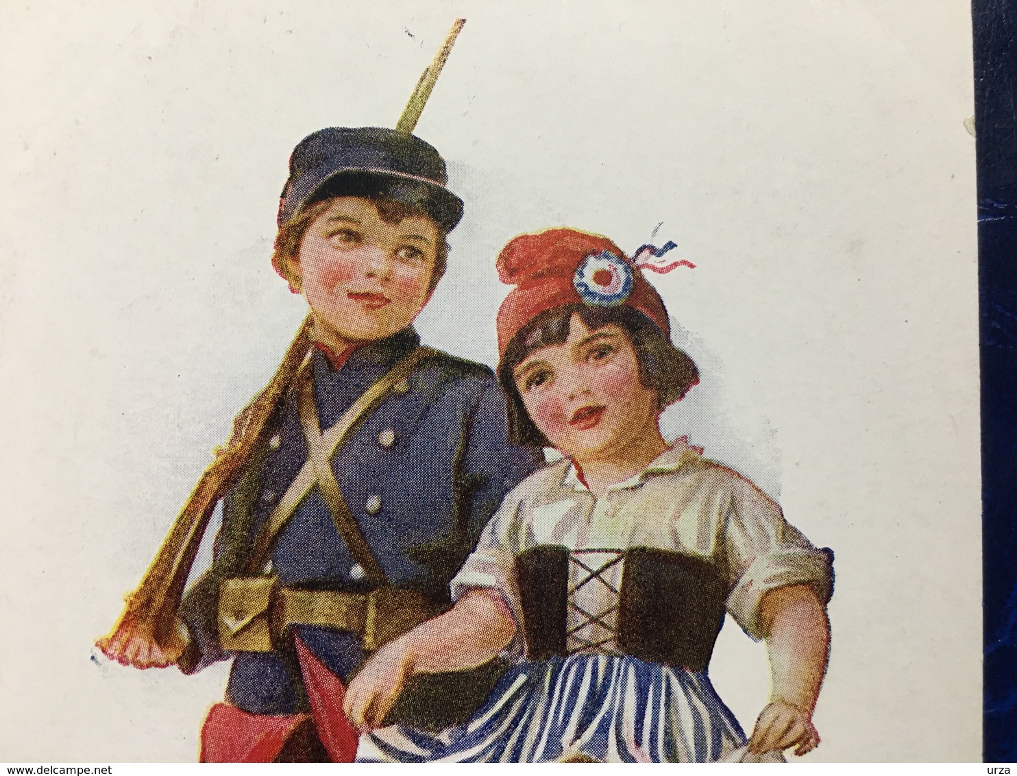 Cpa--"WW1-Soldat Enfant Francais&compagne""-Joyce Averill (my Ref JA14) - Autres & Non Classés