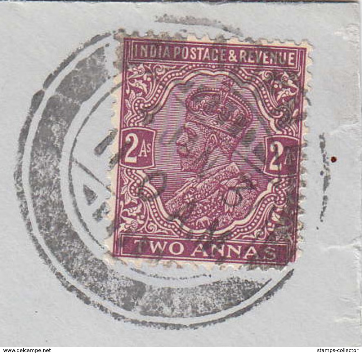 Aden 1934 With Stamps From India, Small Letter - Aden (1854-1963)