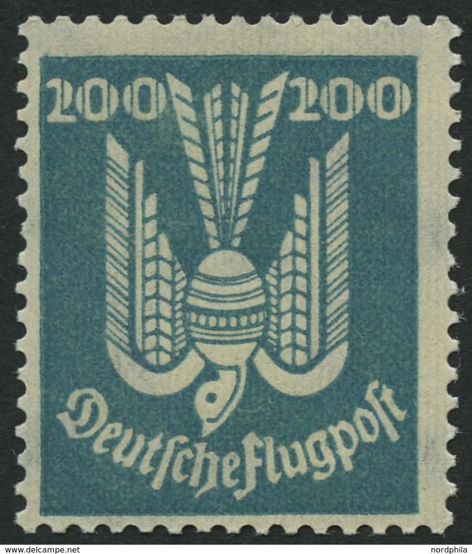 Dt. Reich 349 **, 1924, 200 Pf. Holztaube, Normale Zähnung, Pracht, Mi. 350.- - Other & Unclassified