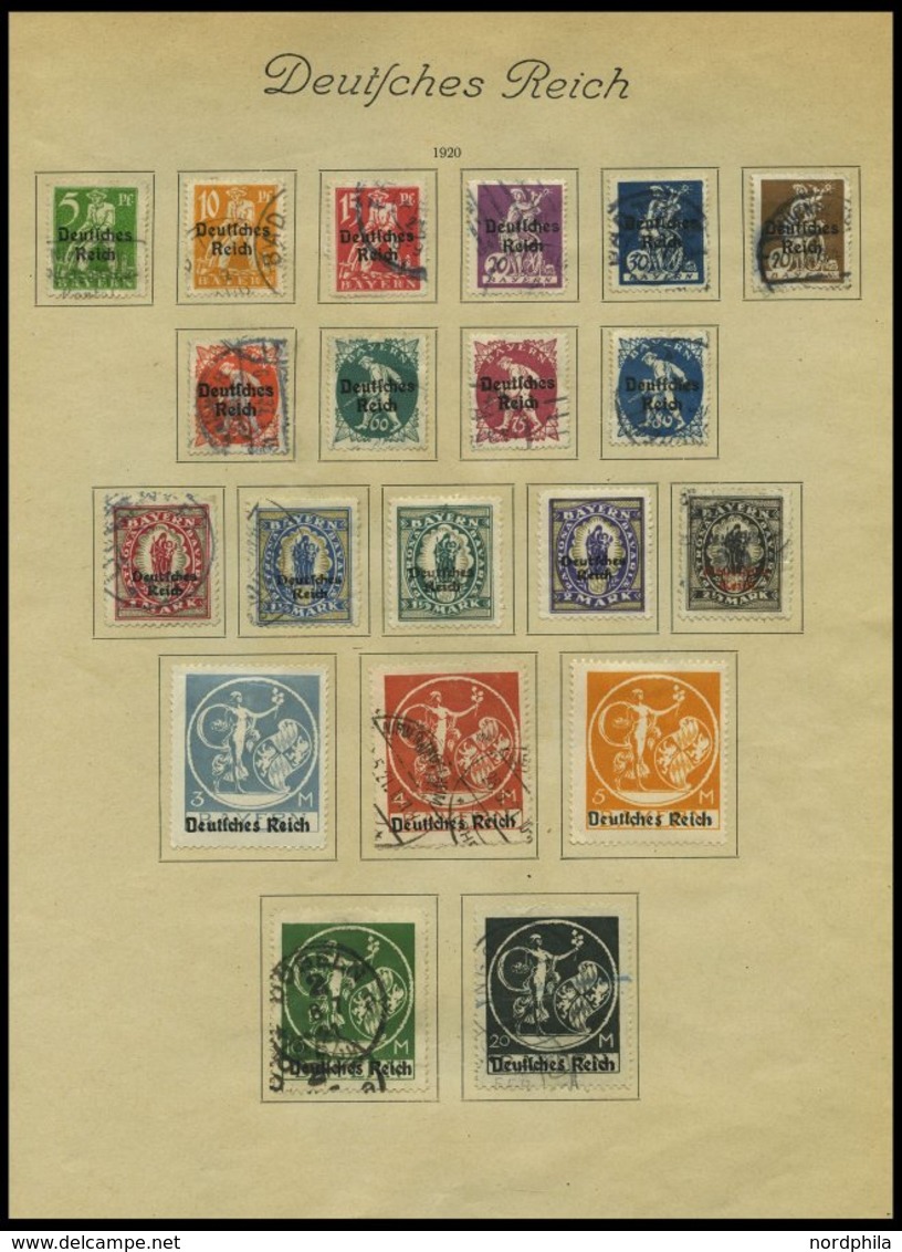SAMMLUNGEN *,o , 1918-23, Alter Sammlungsteil Inflation, Besichtigen! - Used Stamps