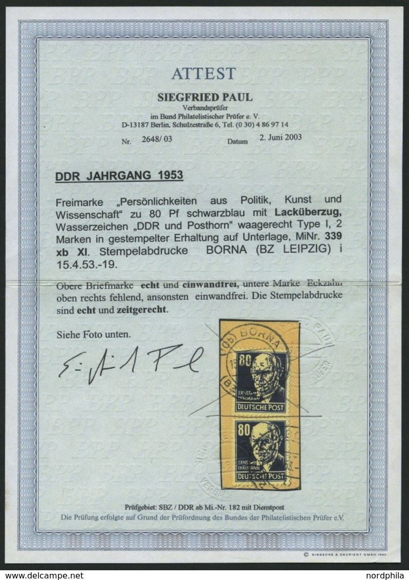 SAMMLUNGEN O, BRIEF, überkomplette Sauber Gestempelte Sammlung DDR Von 1949-65 Mit Einigen Besonderheiten, U.a. Mi.Nr. 3 - Sammlungen