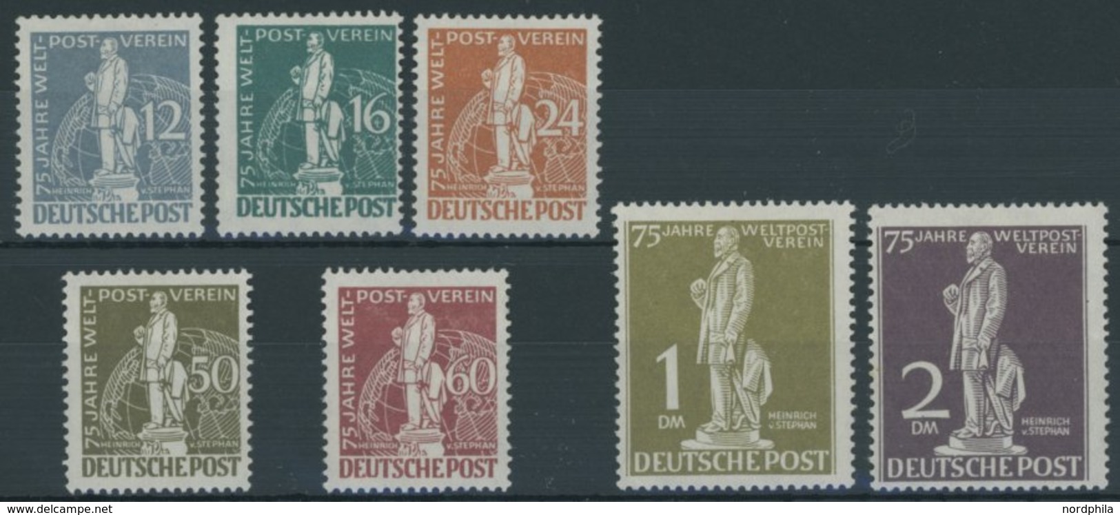 BERLIN 35-41 *, 1949, Stephan, Falzrest, Prachtsatz, Mi. 220.- - Otros & Sin Clasificación