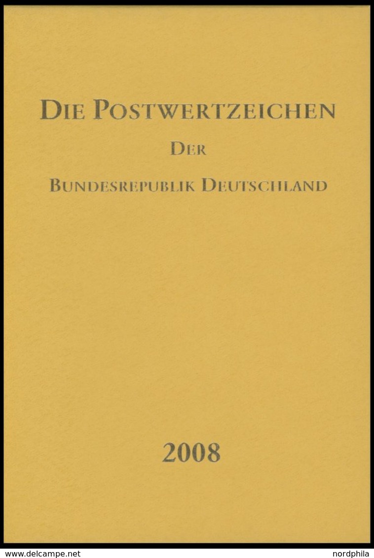 JAHRESZUSAMMENSTELLUNGEN J 36 **, 2008, Jahreszusammenstellung, Postfrisch Pracht, Postpreis EURO 75.- - Other & Unclassified