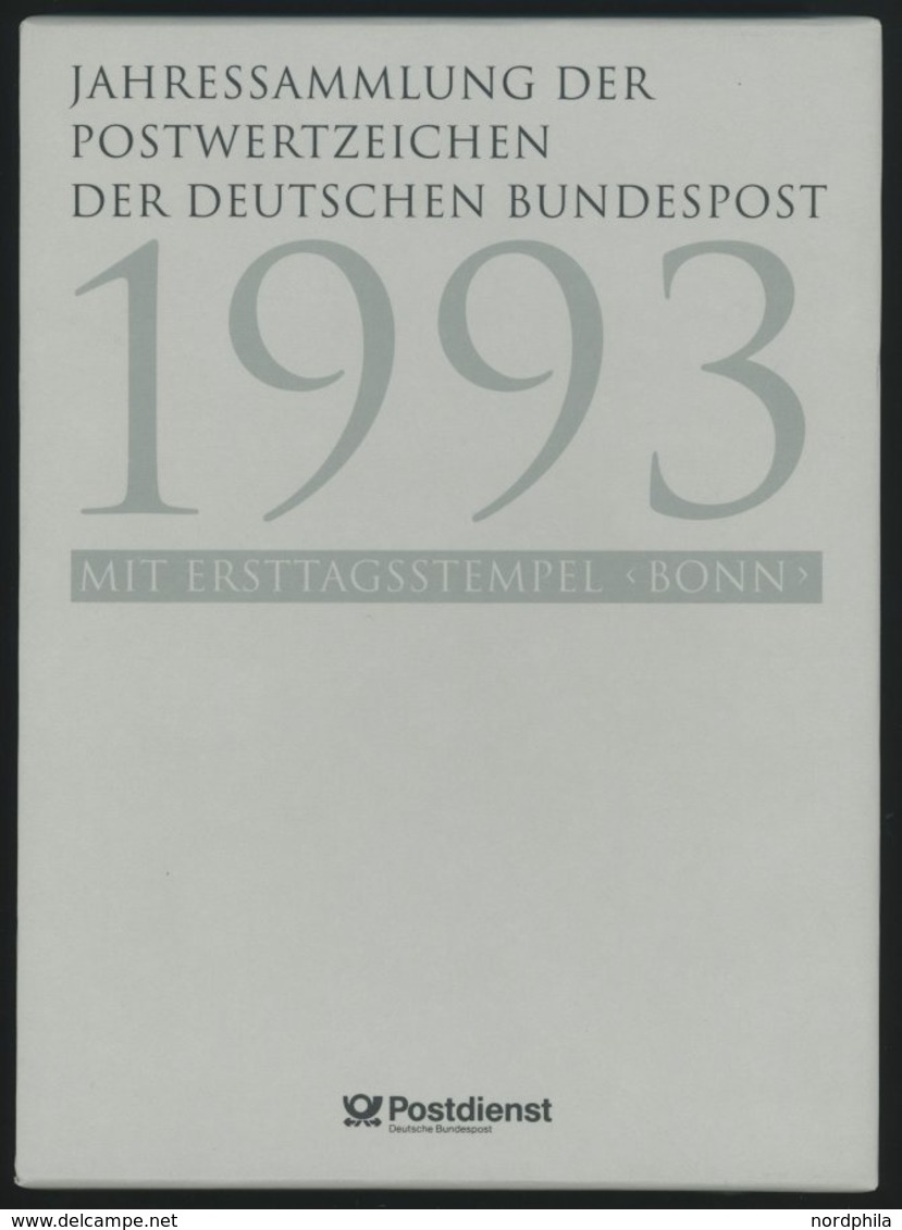 JAHRESSAMMLUNGEN Js 1 BrfStk, 1993, Jahressammlung, Pracht, Mi. 180.- - Otros & Sin Clasificación