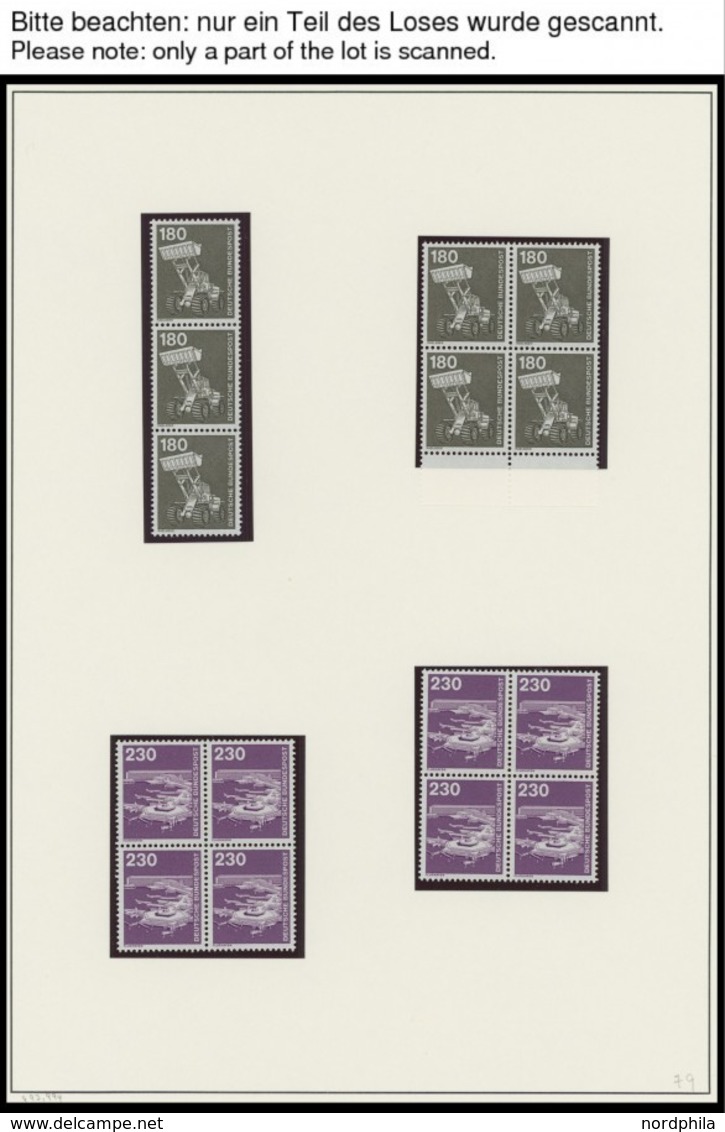 JAHRGÄNGE 1000-32 VB **, 1979, In Den Hauptnummern Kompletter Postfrischer Jahrgang, 7 - 10x In Viererblocks Oder Streif - Andere & Zonder Classificatie