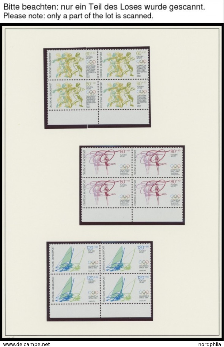 JAHRGÄNGE 1197-1233 VB **, 1984, Kompletter Postfrischer Jahrgang, Ohne Blocks, 8x In Viererblocks Oder 4er-Streifen, Fa - Other & Unclassified