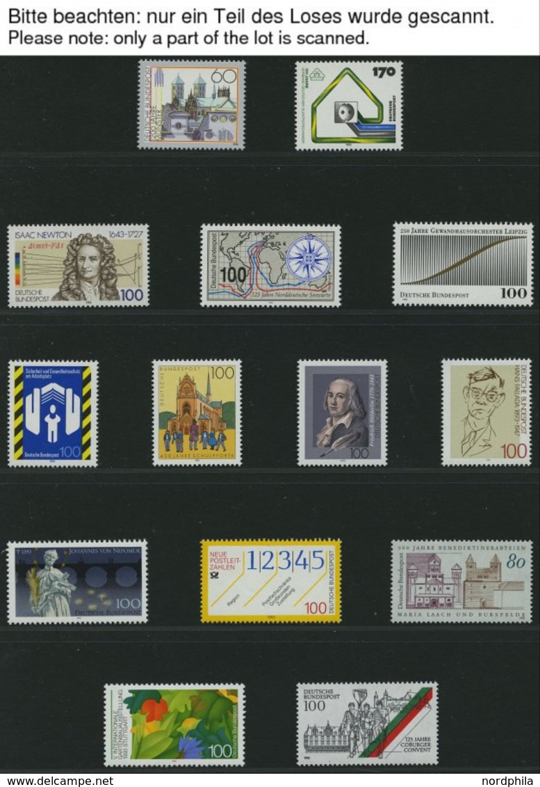 JAHRGÄNGE 1645-1708 **, 1993, Kompletter Jahrgang, Pracht - Andere & Zonder Classificatie