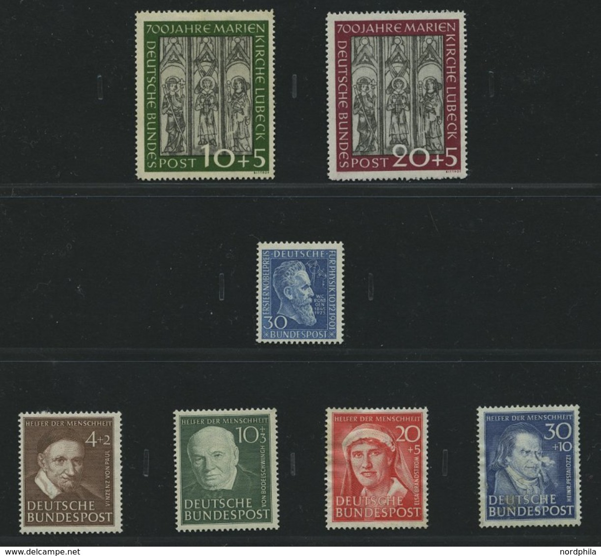 SAMMLUNGEN *, **, Bis Auf Wenige Anfangswerte Wohl Komplette Sammlung Bundesrepublik Von 1949-2000 In 3 SAFE Falzlosalbe - Used Stamps