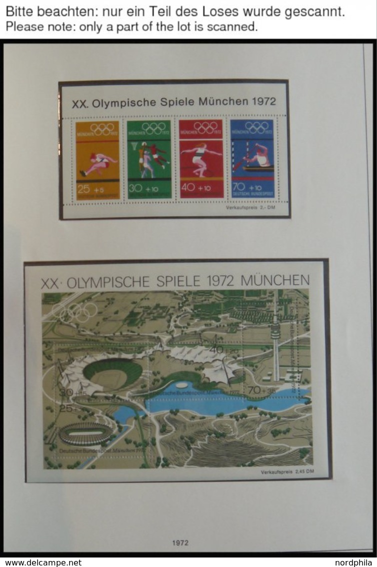SAMMLUNGEN **, In Den Hauptnummern Komplette Postfrische Sammlung Bundesrepublik Von 1961-88 Im SAFE Falzlosalbum, Prach - Used Stamps