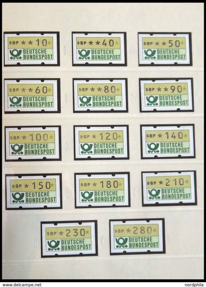 SAMMLUNGEN **, In Den Hauptnummern Komplette Postfrische Sammlung Bundesrepublik Von 1961-88 Im SAFE Falzlosalbum, Prach - Used Stamps