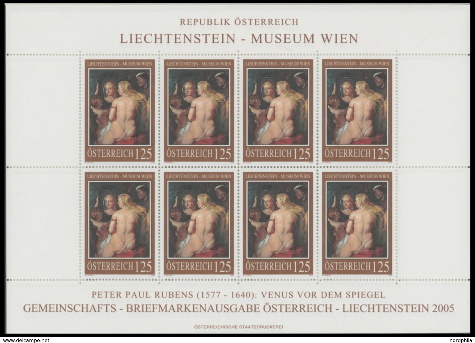 ÖSTERREICH AB 1950 2519,2532KB **, 2005, Gemälde Und Wasserflugzeug, Je Im Kleinbogen, Postfrisch, Pracht, 70.- - Used Stamps