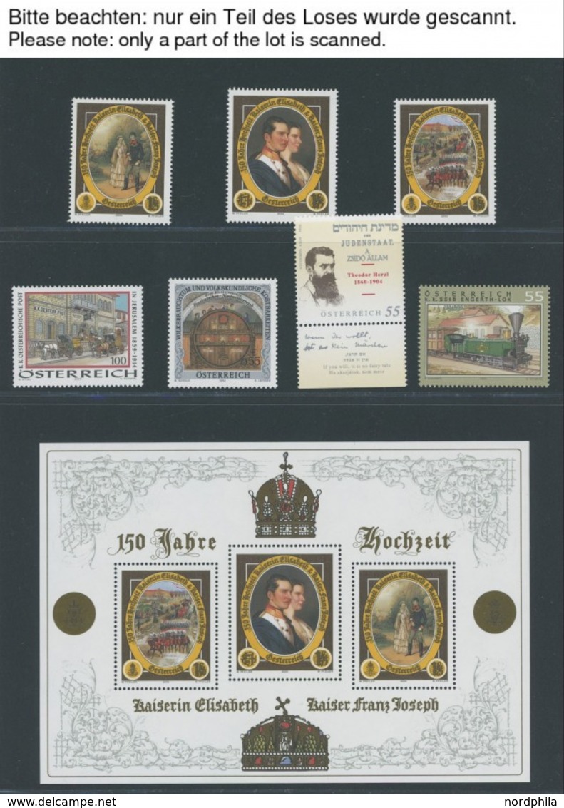 JAHRGÄNGE 2457-2505 **, 2004, Kompletter Jahrgang Incl. 4 Kleinbogen, Postfrisch, Pracht, Frankaturwert: EUR 89.30 - Años Completos