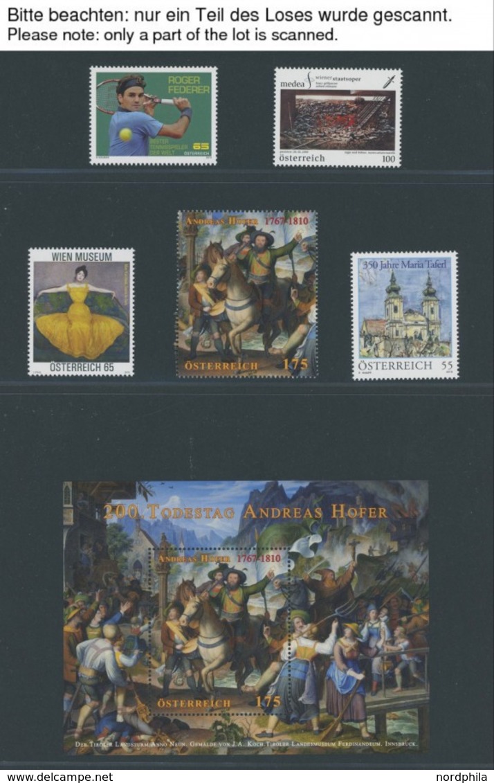 JAHRGÄNGE 2847-2904 **, 2010, Kompletter Jahrgang, Postfrisch, Pracht, Frankaturwert: EUR 109.60 - Full Years