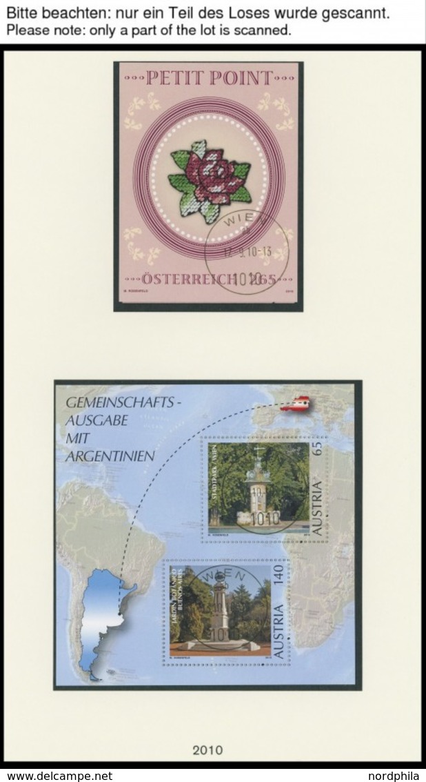 JAHRGÄNGE 2847-2904 O, 2010, Kompletter Jahrgang, Ohne Selbstklebende Marken, Mit Allen 7 Kleinbogen, Alle Mit Zentrisch - Ganze Jahrgänge