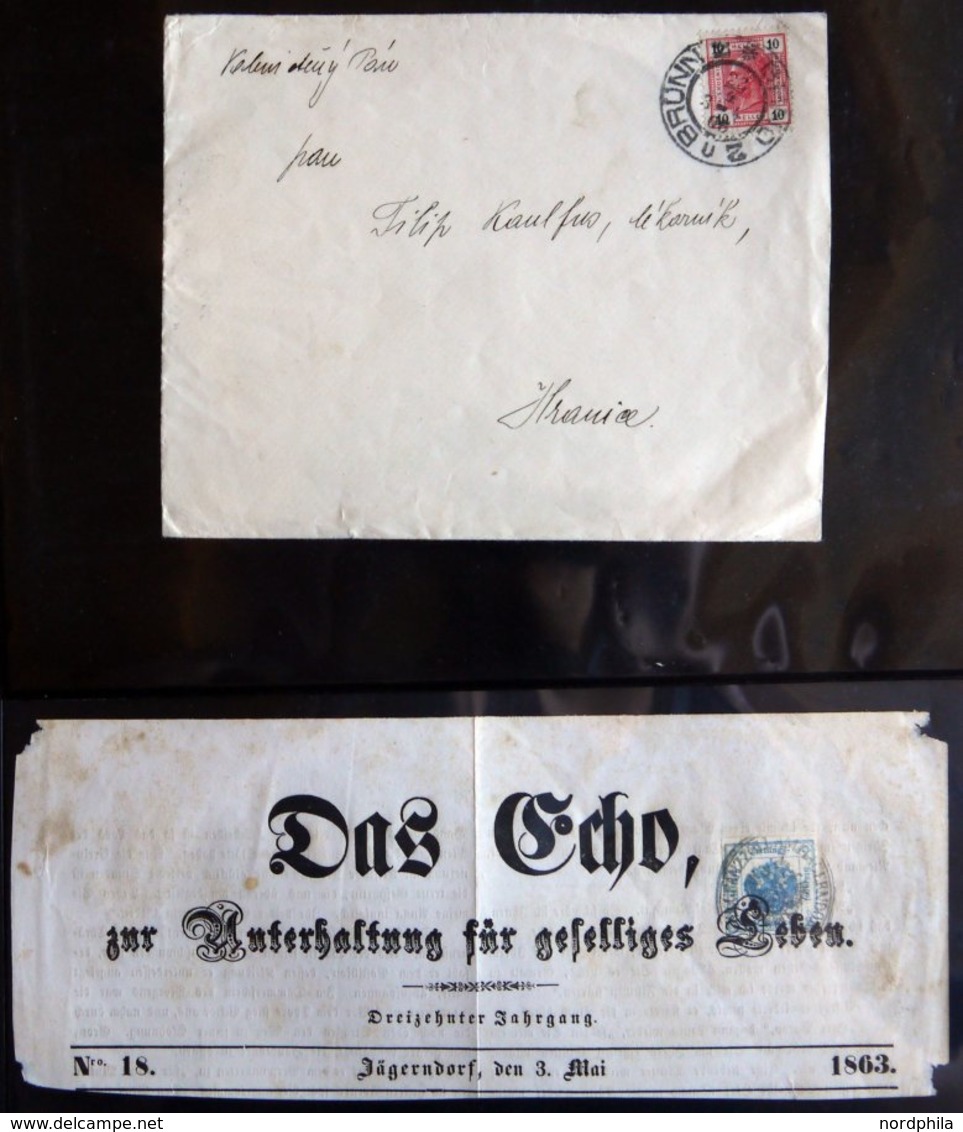 LOTS 1858-1908, Kleine Partie Von 26 Belegen, Feinst/Pracht, Besichtigen! - Colecciones