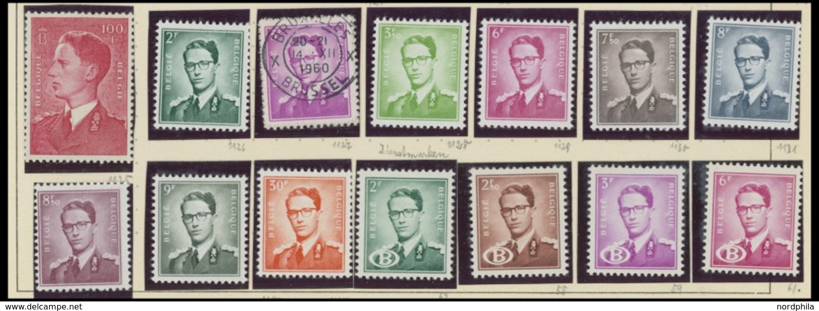 SLG., LOTS EUROPA **,*,o , Sammlung Belgien Bis Ca. 1988, Die Ersten Jahre Schwach Vertreten, Ab 1925 Mit Vielen Guten A - Otros - Europa