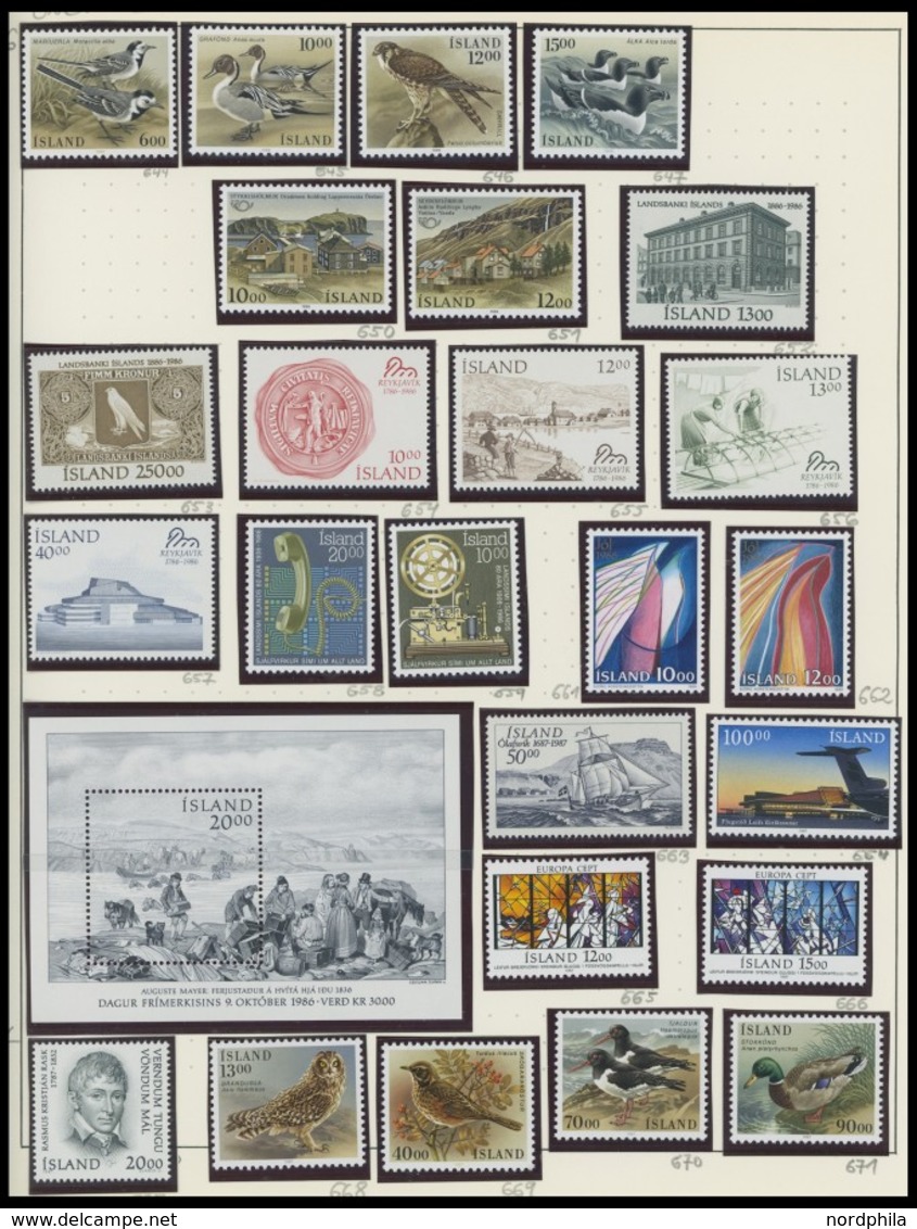 SLG., LOTS EUROPA **,*,o , Schaubek-Album Mit Isle Of Man, Jersey, Irland, Island, Italien (u.a. Mi.Nr. 430-44 **), Liec - Sonstige - Europa