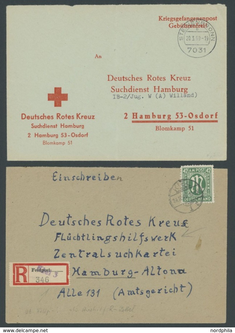 SONSTIGE MOTIVE 1928-69, Medizin-Highlights (Seuchen, Kongresse, Rotkreuz, Heil-Pflegeanstalt): 36 Besondere Belege Mit  - Sin Clasificación