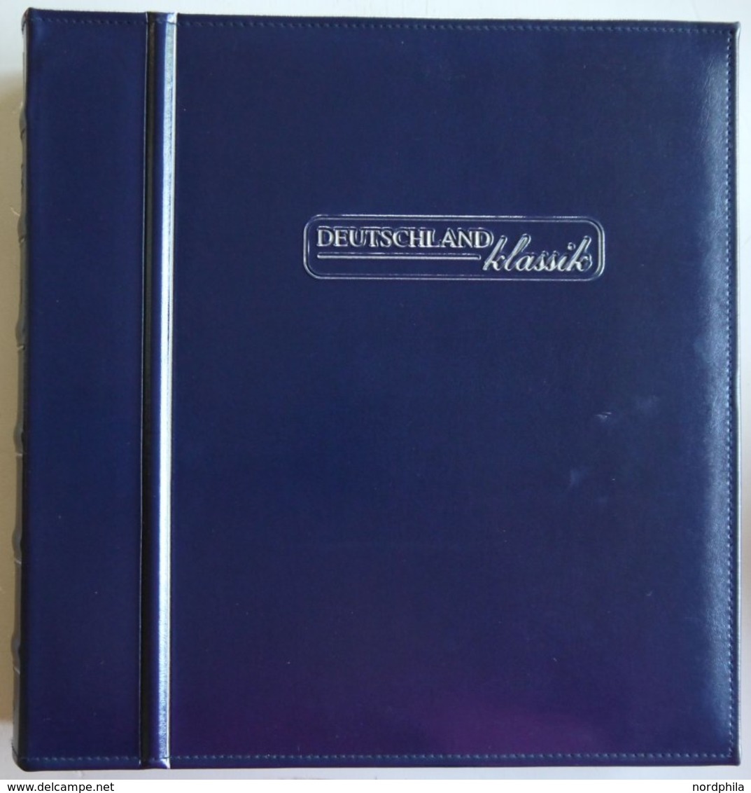 ALBEN Neuwertiger Deutschland-klassik Falzlostext Von 2003-09 Im Ringbinder Mit Schuber - Binders With Pages