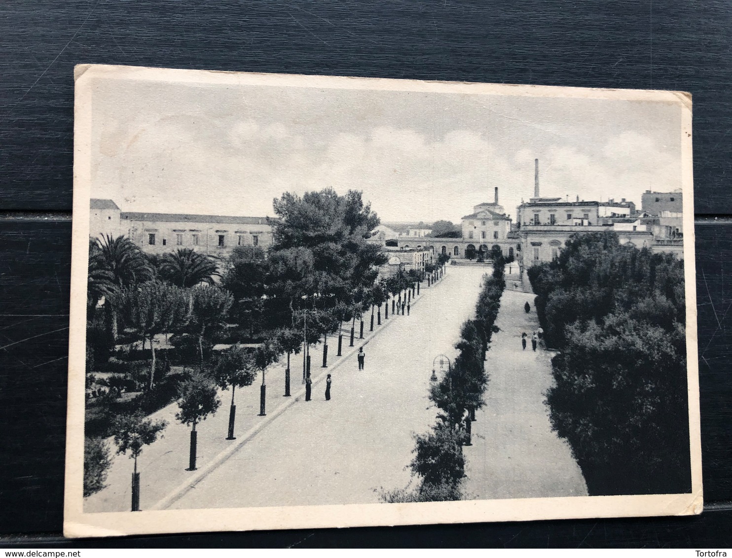 BARLETTA VIALE FERROVIA  1938 - Barletta