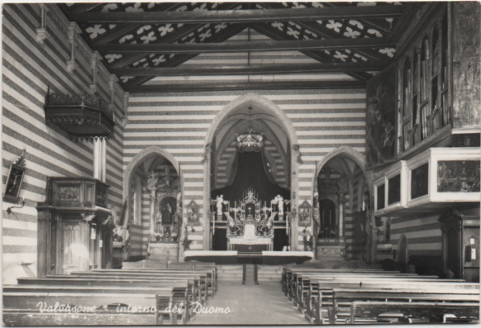 Valvasone (Pordenone): Interno Del Duomo. Viaggiata 1963 - Pordenone