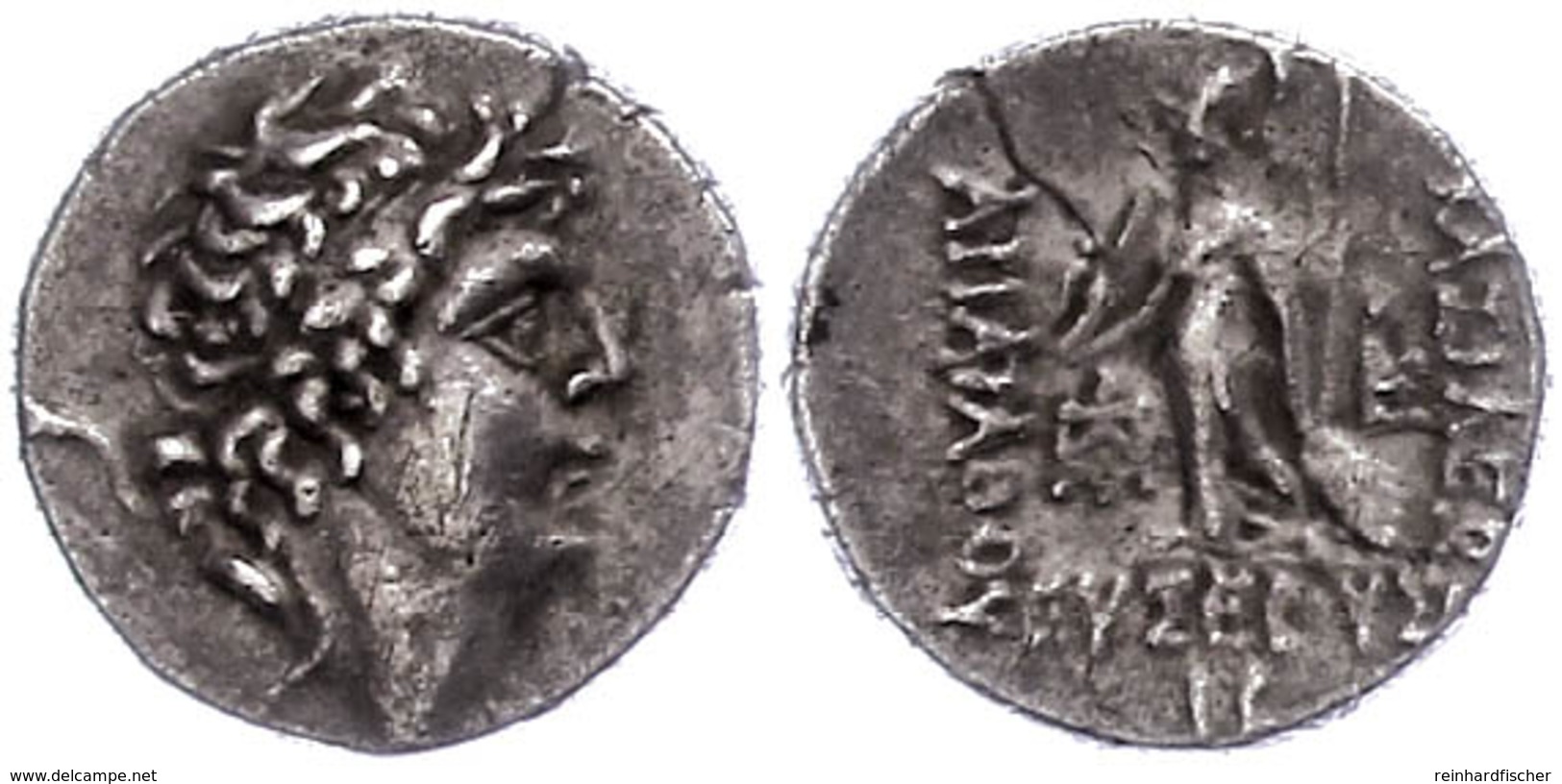 Drachme (3,93g),101-87 V. Chr., Ariarathes IX. Eusebes Philopator. Av: Kopf Nach Rechts. Rev: Athena Mit Schild Und Spee - Other & Unclassified