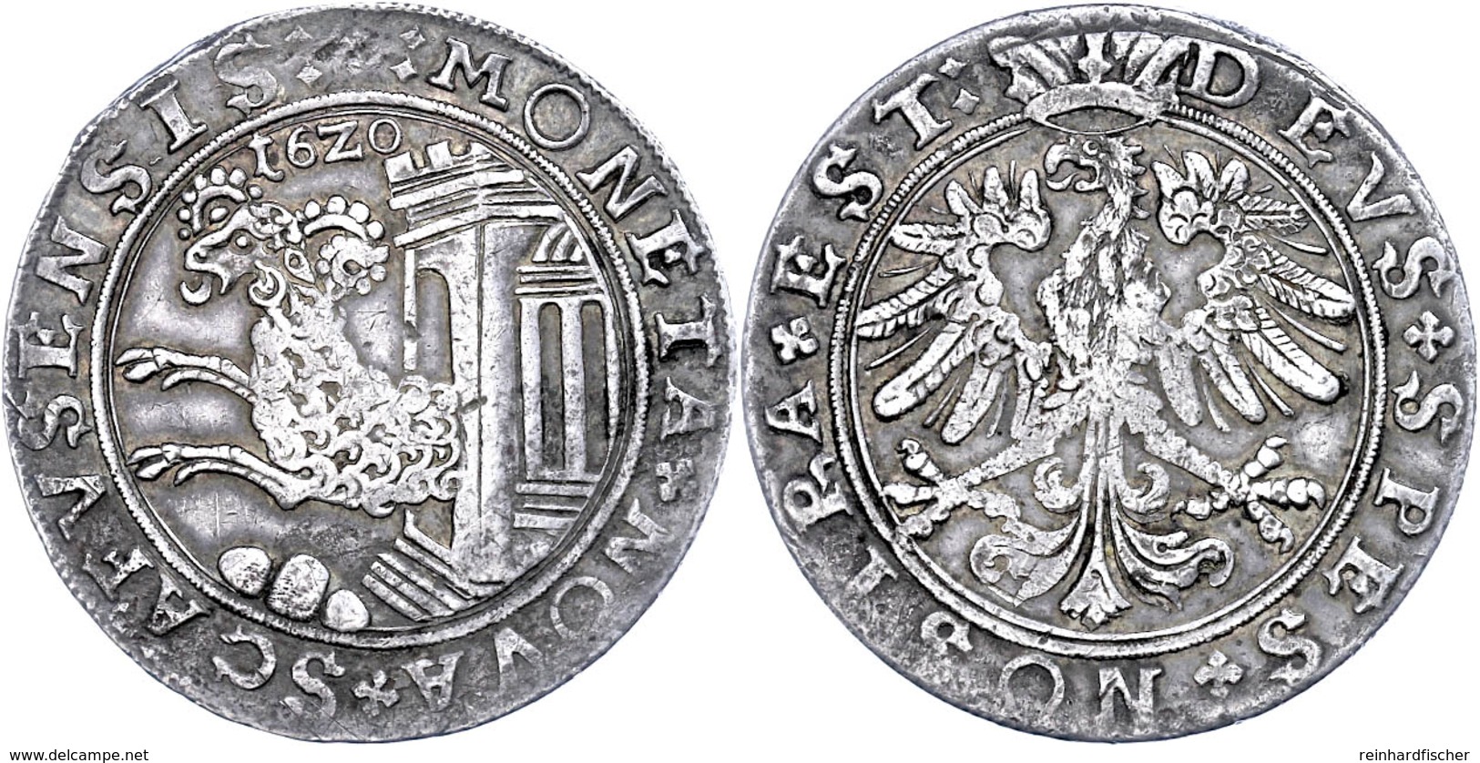 Schaffhausen, Taler ,1620, HMZ 2-763, Ss+. - Andere & Zonder Classificatie