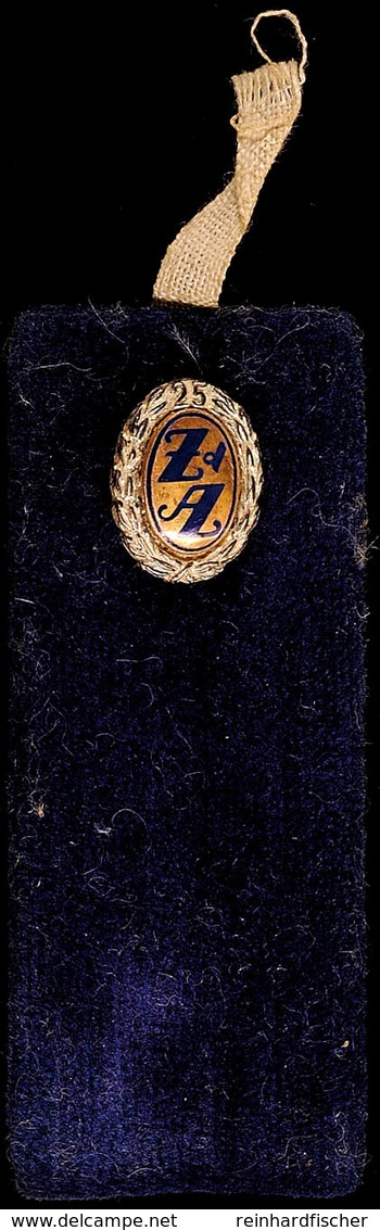Zentralverband Der Angestellten (ZdA), Silberne Ehrennadel., Katalog: Hüs.3419b II - Other & Unclassified