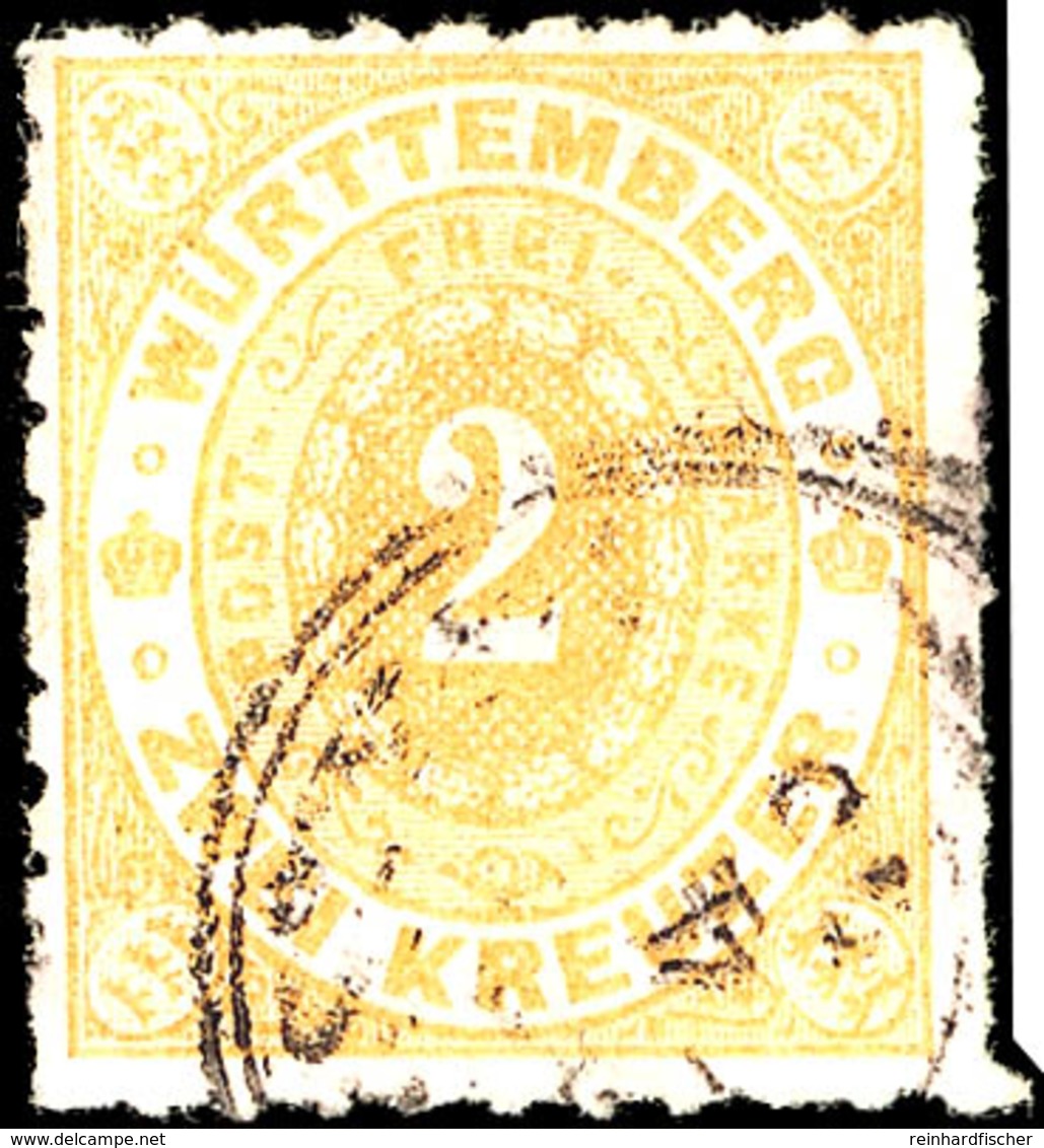 Freimarken Ziffer Kpl. Gestempelt Kabinett, Mi. 312.-, Katalog: 36/41a O - Other & Unclassified