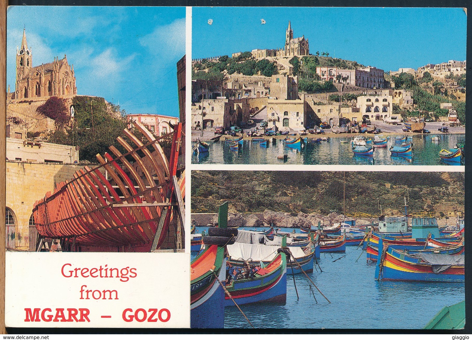 °°° 14830 - MALTA - GREETINGS FROM MGARR GOZO °°° - Malta