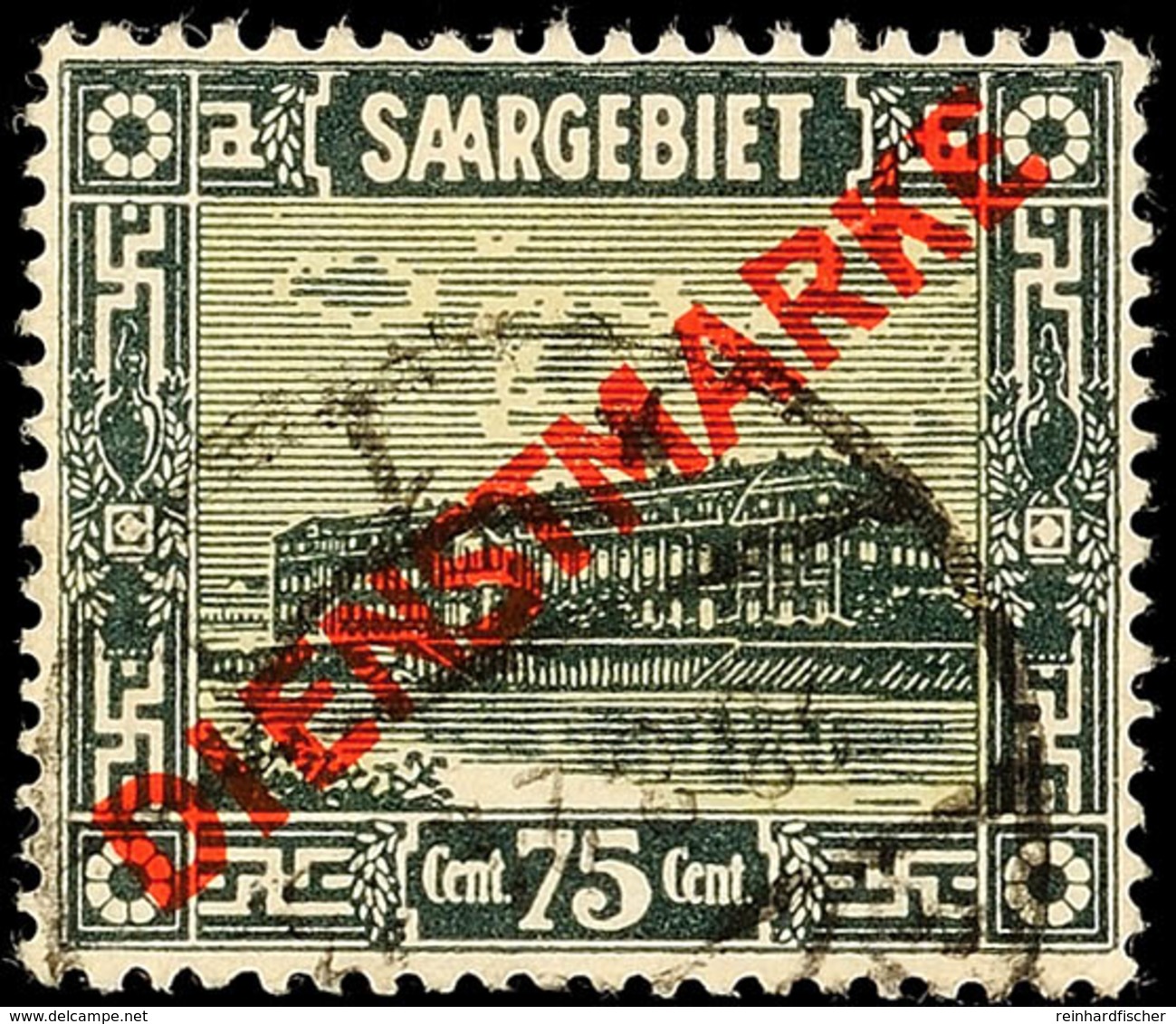 75 C Mit PF VIII Tadellos Gestempelt, Mi. 100.-, Katalog: 15VIII O - Other & Unclassified