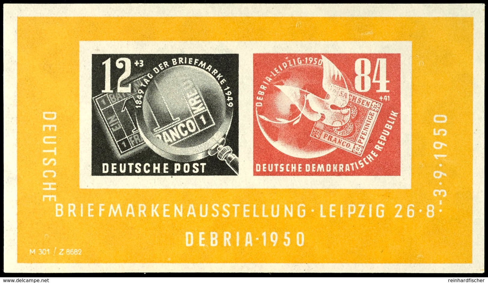 DEBRIA-Block, Tadellos Postfrisch, Mi. 150.-, Katalog: Bl.7 ** - Andere & Zonder Classificatie