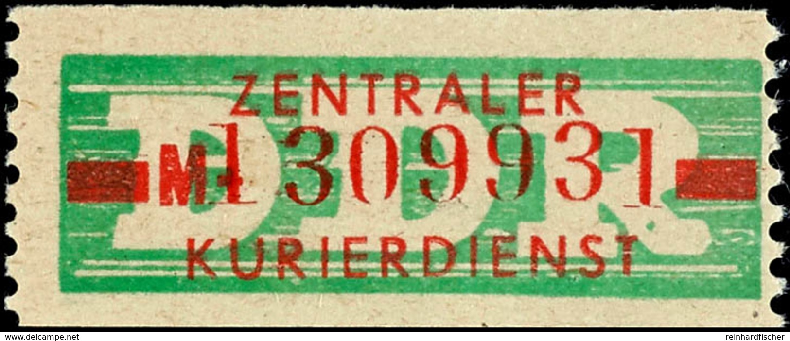 (10 Pf) In Billetform In Type III M Tadellos Postfrisch, Tiefst Gepr. Weigelt BPP, Mi. 350,--, Katalog: 30 III M ** - Andere & Zonder Classificatie