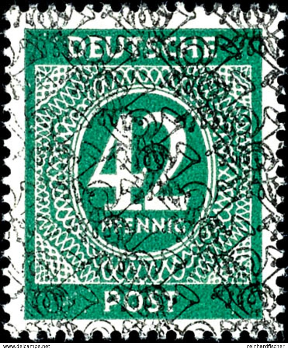 1 - 80 Pfg. Ziffer Mit Doppeltem Netzaufdruck, Postfrisch Komplett, Gepr. Dr. Dub Und Schlegel BPP, Mi. 2.200.-, Katalog - Andere & Zonder Classificatie