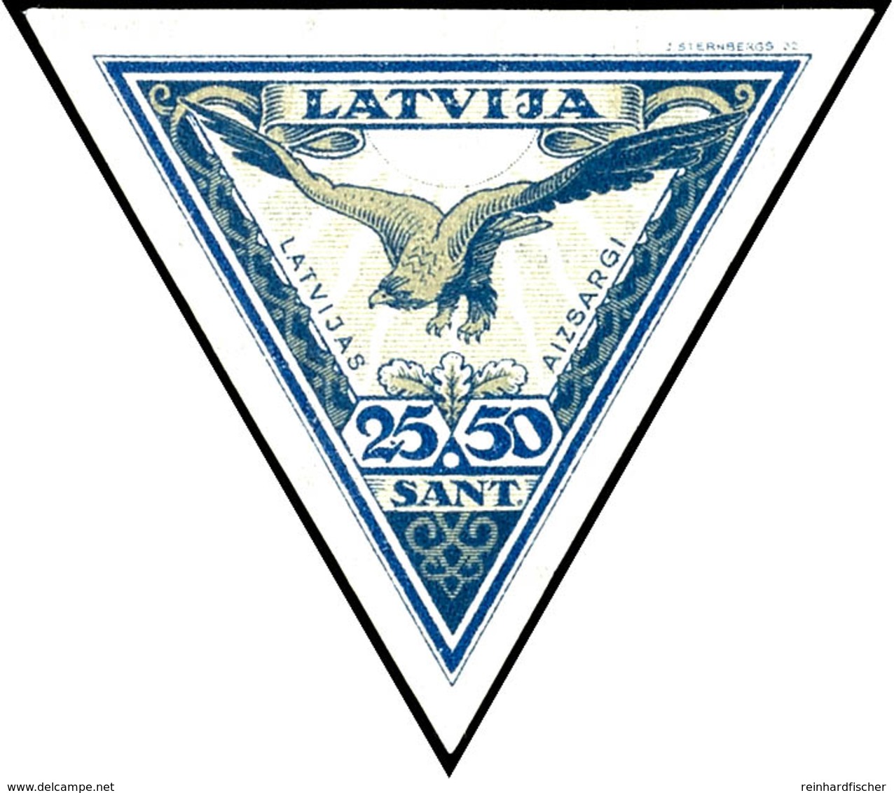 10 S. - 25 S. Flugpost Gezähnt Und Ungezähnt Kpl., Postfrisch, Pracht, Katalog: 203/05A-B ** - Latvia