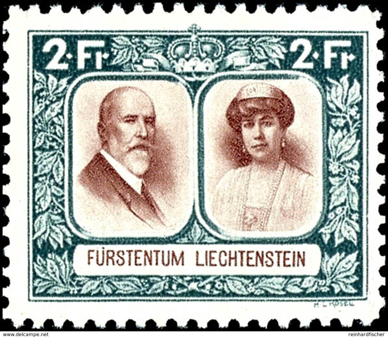 1930, 3 Rupien - 2 Franken Landschaften Und Fürstenpaar, Komplett Ungebraucht, Mi. 750,-, Katalog: 94/107 * - Andere & Zonder Classificatie