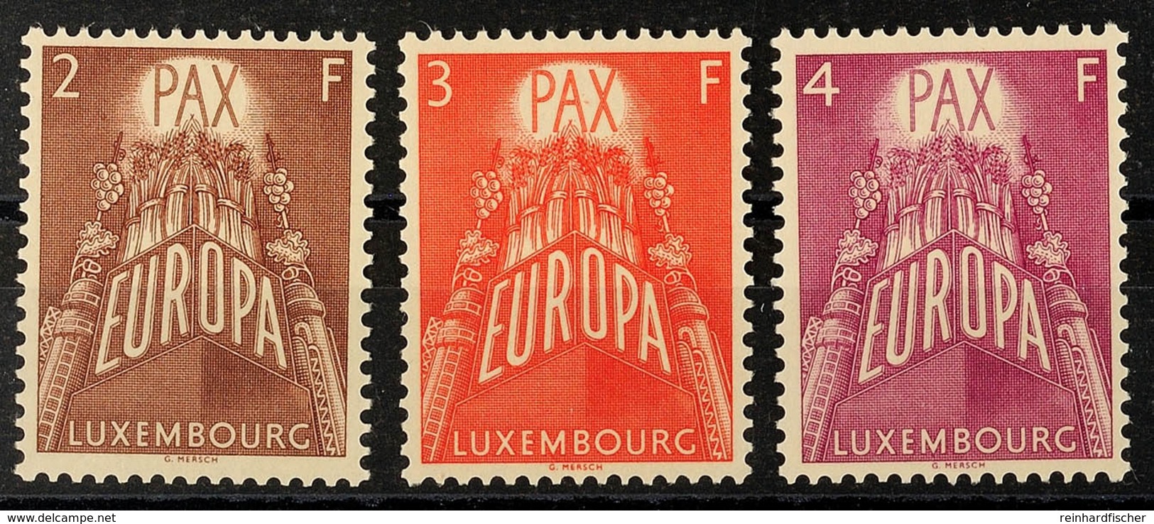 Europa 1957, Postfrisch, Katalog: 572/74 ** - Other & Unclassified
