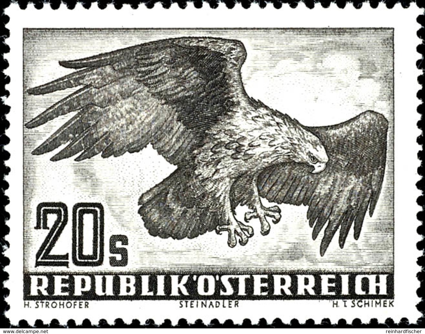 1953, 1 - 10 Sch. Vögel Kpl. Postfrisch, Dazu 20 Sch. Auf Beiden Papierarten, Mi. 376.-, Katalog: 984/87,968x+y ** - Other & Unclassified