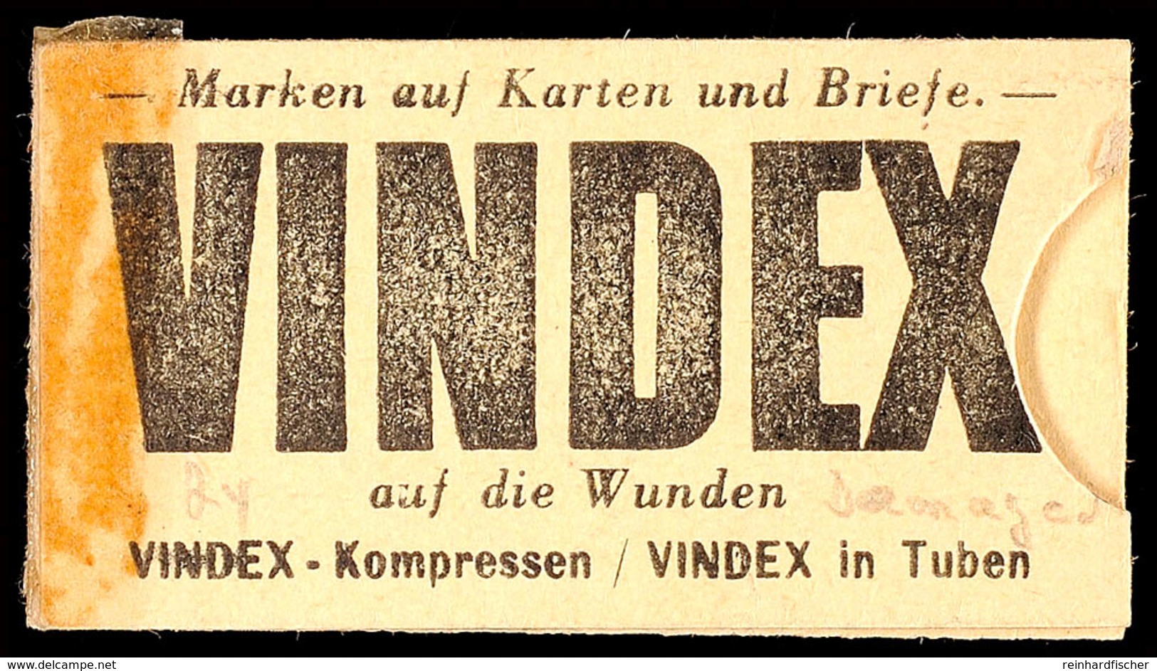 Automatenticket 2y, Type G, Postfrisch, Deckel Mit Tesafilm Zusammen Geklebt, 3 Marken Haftspuren, Mi. 320.-, Katalog: A - Andere & Zonder Classificatie