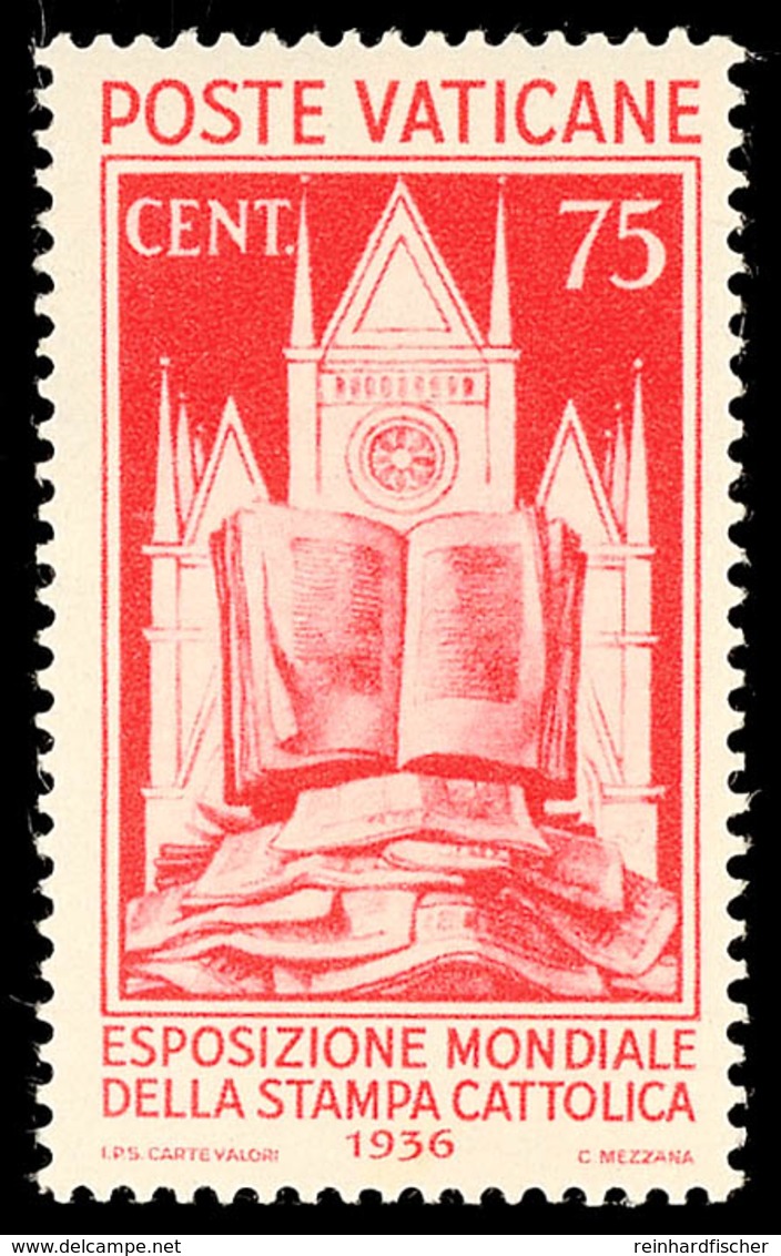 50 C. Weltausstellung 1936, Tadellos Ungebraucht, Mi. Für ** 150.-, Katalog: 55 * - Andere & Zonder Classificatie