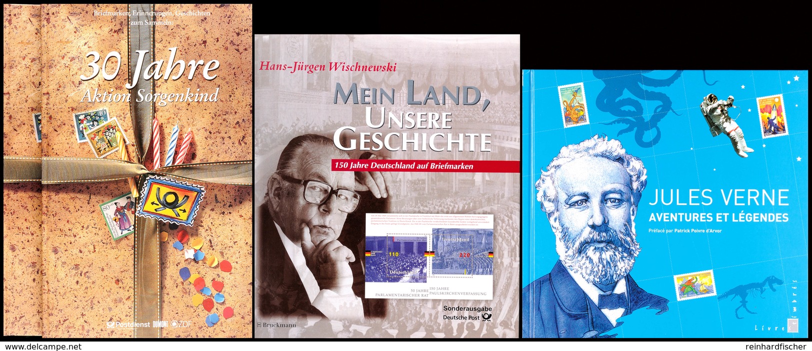 Wischnewski, Mein Land, Unsere Geschichte, 150 Jahre Briefmarken In Deutschland, Sonderausgabe Deutsche Post, 256 Seiten - Andere & Zonder Classificatie