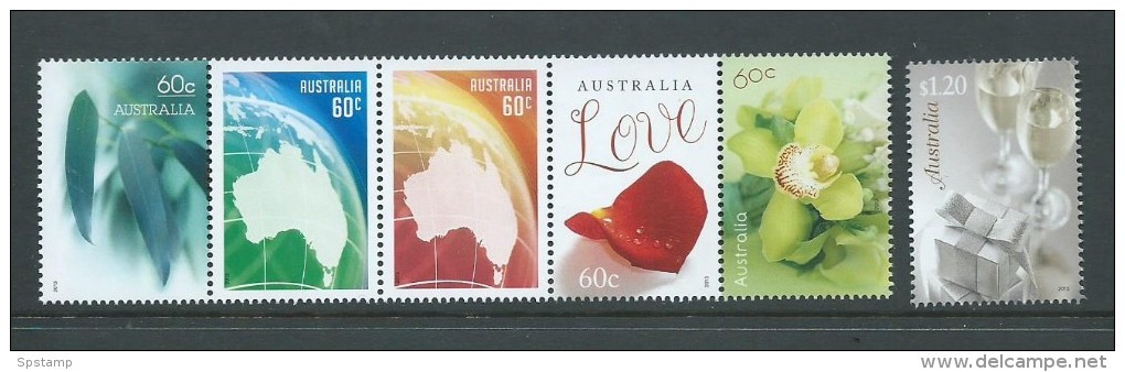 Australia 2013 Special Occasions Set 6 MNH - Mint Stamps