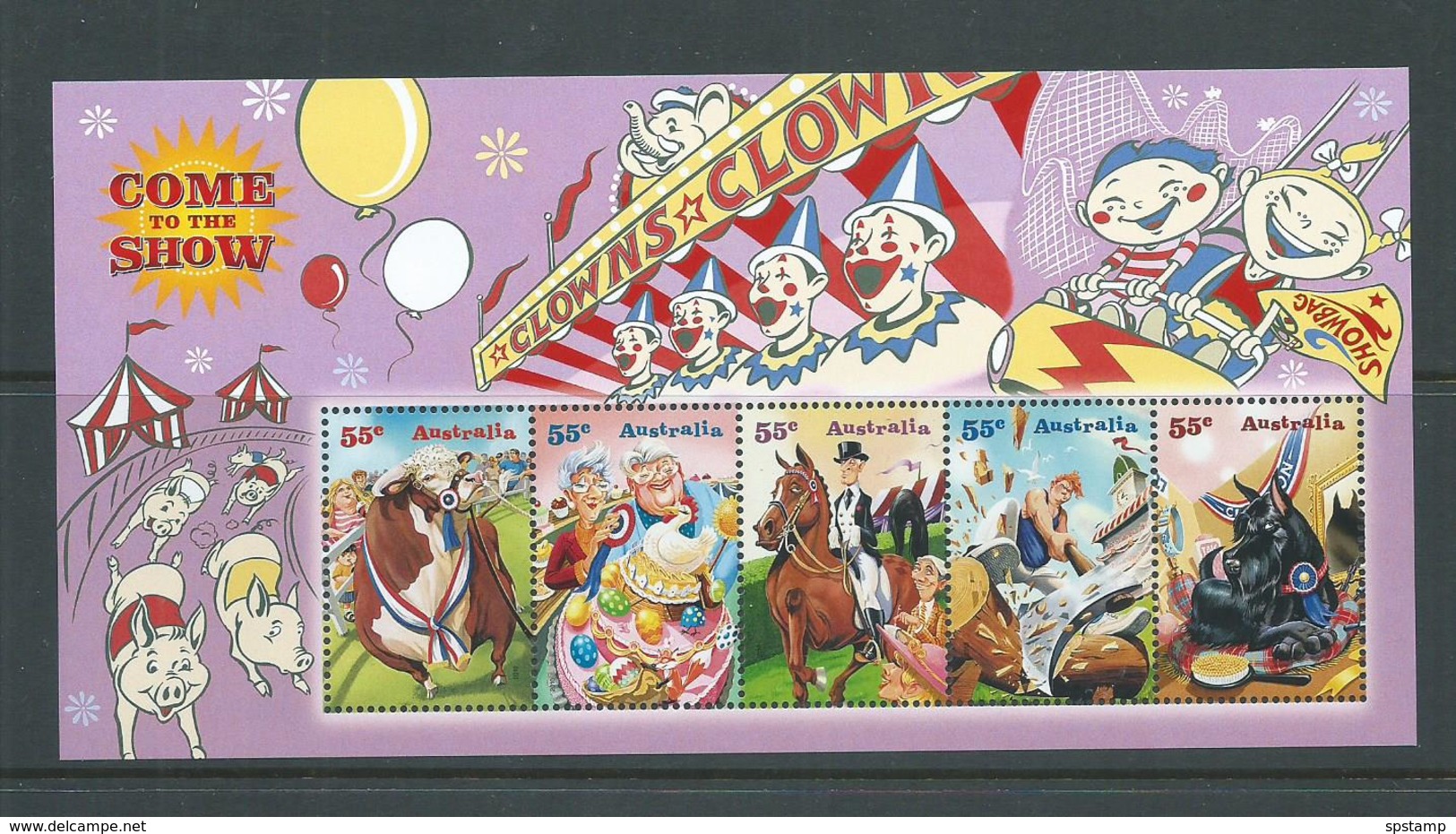 Australia 2010 Show Miniature Sheet MNH - Mint Stamps