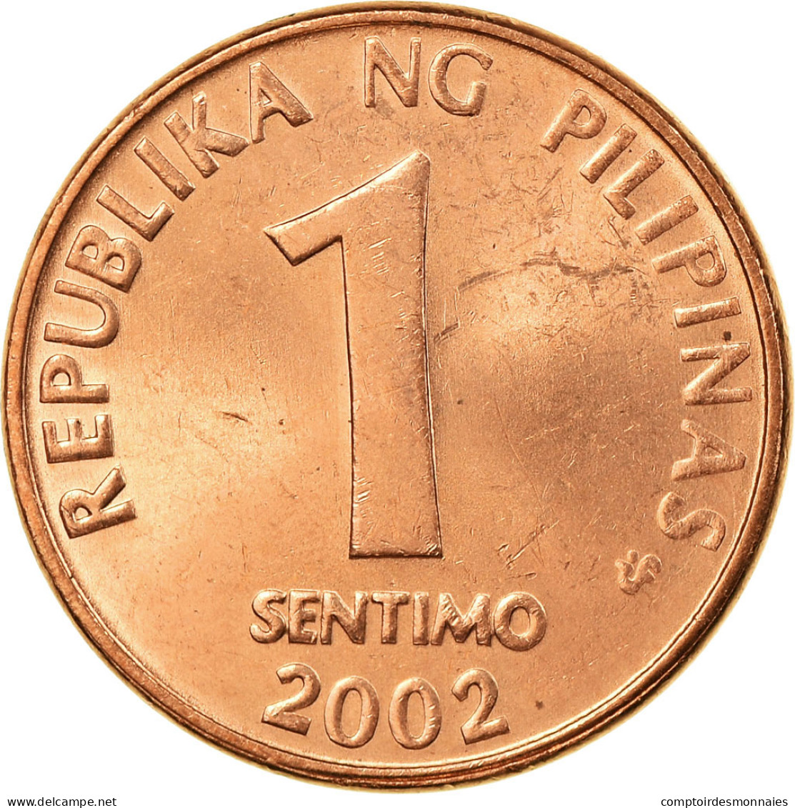 Monnaie, Philippines, Sentimo, 2002, SPL, Copper Plated Steel, KM:273 - Philippines