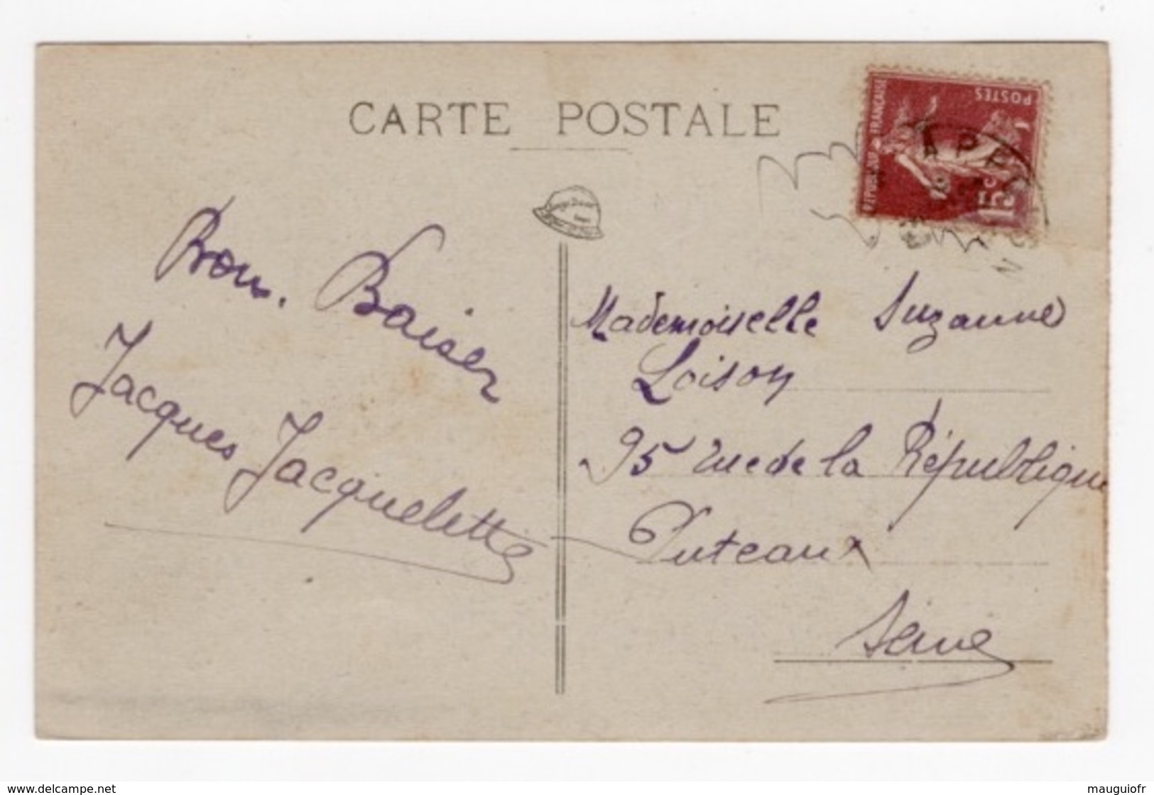 DD / 21 CÔTE D'OR / LONGVIC-VILLAGE / L' OUCHE VERS LE CHÂTEAU / 1930 - Autres & Non Classés