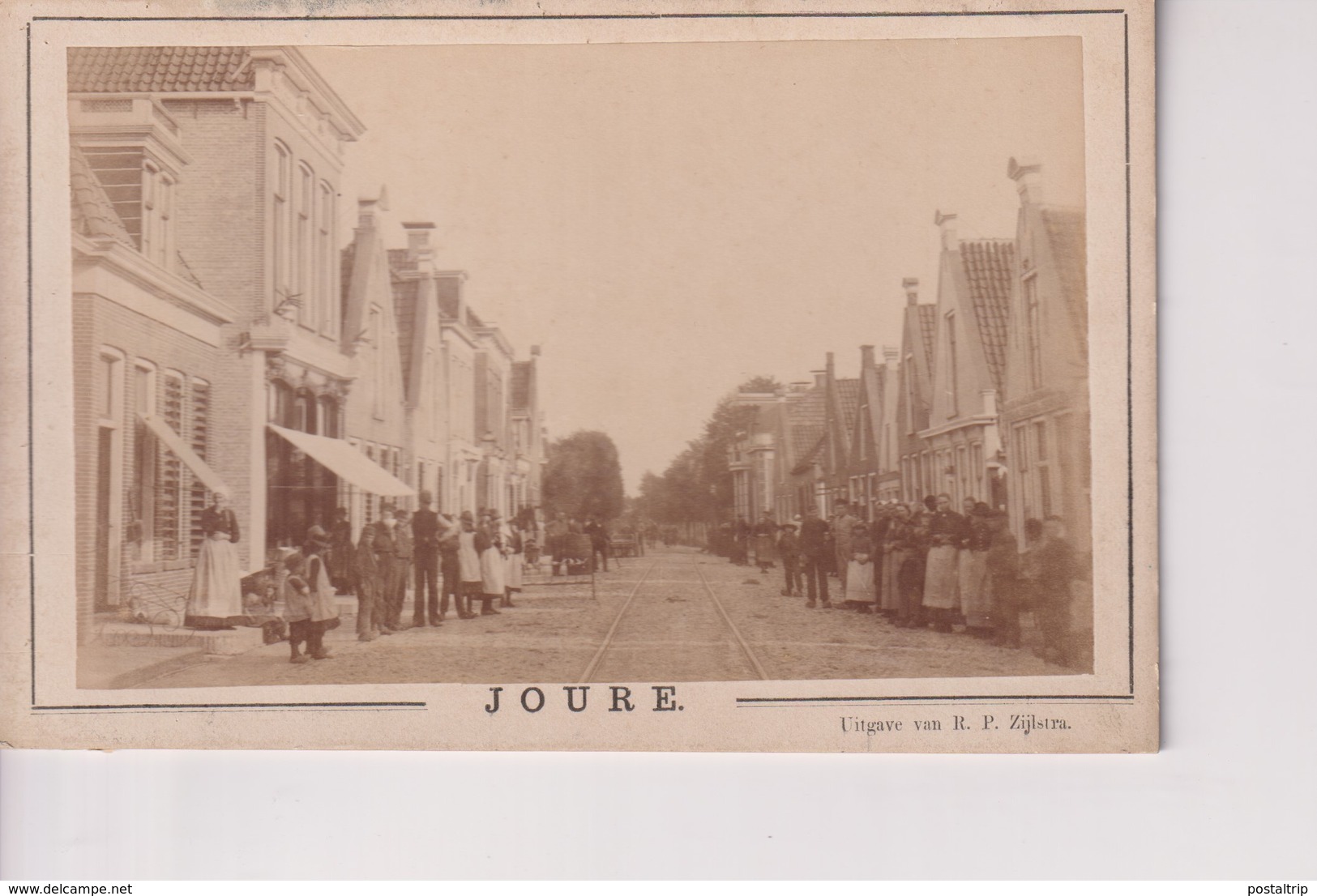 FRIESLAND  JOURE UITGAVE VAN R P ZIJLSTRA  ROCHE BUSÉ HEERENVEEN +- 16*10CM Cabinet  Photograph NEDERLAND HOLLAND - Ancianas (antes De 1900)