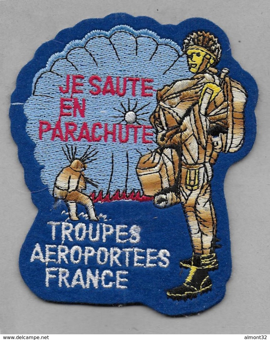 Ecusson Troupes Aéroportées France - Ecussons Tissu